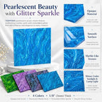 TOEPODO Pearlescent Cast Acrylic Sheets Pearl Acrylic 1/8inch Thickness Acrylic - Image 4