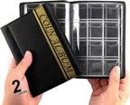 2 Pack of 120 Pockets Coin Album, 4.4 x 6.1 Handy Souvenir Penny Book, Coins by CenterZ
