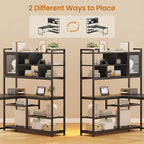 SEDETA L Shaped Computer Desk, L Shaped Corner Desk - Image 6