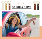 Wavyknot 200 Pcs PU Leather Keychain Blanks Bulk Laser Engraving Blanks - Image 5