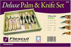 Flexcut Wood Carving Tools | Deluxe Palm & Knife Set | Includes 4 Carving - Image 4