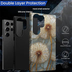 for Samsung Galaxy S23 Ultra Case, Dandelion Stained Glass Pattern Glossy 2 in - Image 2