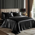 Love's cabin Full Size Satin Sheet Sets by Lovescabin