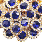 200 PCS 12MM Crystal Glass Sew on Rhinestones Jewels Gems by Unknown