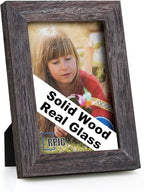 RPJC 4x6 Picture Frames Made of Solid Wood and High Definition Glass by RPJC