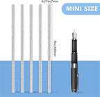 Manarty Glitter Silver Hot Glue Sticks, All Temperature Adhesive EVA Glue Sticks - Image 2