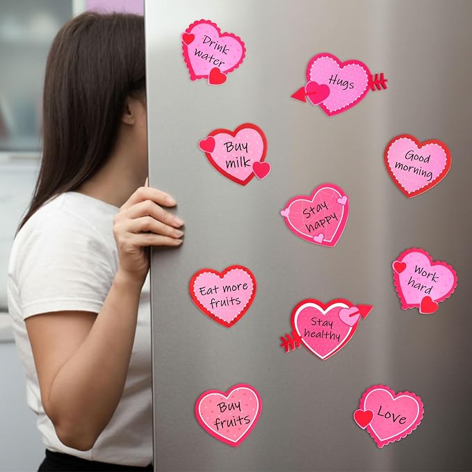 Eaasty 1080 Sheets Valentine's Day Heart Cutouts Paper Heart Cutouts Assorted - Image 6