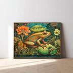 Frog Paint by Numbers for Adult, Frog Paint by Numbers Kit for Adults Beginners - Image 2