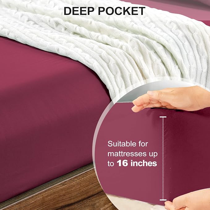 FreshCulture Twin XL Fitted Sheet Only 2 Pack - Image 4
