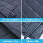 Cooling Weighted Blanket for Adults 20lbs, Twin Full Size Heavy Throw Blanket - Image 5