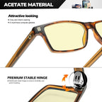 ANYLUV Blue Light Glasses Men Woman, Eye Strain Relief Eye Protection - Image 3