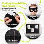 WUWEOT 10 Pack Black Stiff Felt Sheet, 17x11.8 Inches Fabric Hard Felt Squares - Image 3