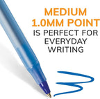 BIC Round Stic Xtra Life Ballpoint Pen, Medium Point, Flexible Round Barrel - Image 3