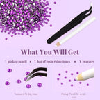 12000PCS 2mm Resin Rhinestones Bulk - Image 6