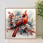 Cardinal Paint by Numbers for Adult, Cardinal Paint by Numbers Kit for Adults - Image 2