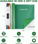 Green Glitter HTV Heat Transfer Vinyl - Image 6