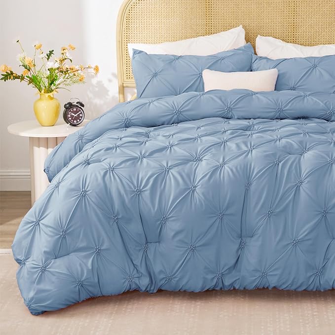 BEDELITE Cornflower Blue Queen Comforter Set - Image 2