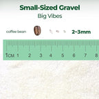 T4U Tumbled Chips Stones Crushed Crystal Quartz 1 LB, Irregular Shaped Gravels - Image 5