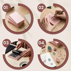 LINSIRON Linoleum Blocks for Printmaking Supplies, Soft Stamp Making Kit for - Image 4
