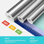 LIKCUT Brushed Silver Permanent Vinyl - Image 5