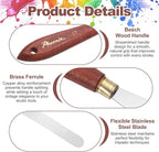 MECCANIXITY Pack of 1 Palette Knife No.17, 9.1" Long Palette Knives - Image 3