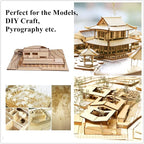12 Pack Basswood Sheets 1/8 x 8x12 Inch Thin Plywood Sheets - Image 7