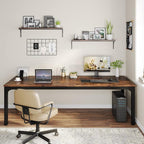 Tribesigns 78.7 Inches Extra Long Computer Desk 2 Person Desk, Double Long Desk - Image 3