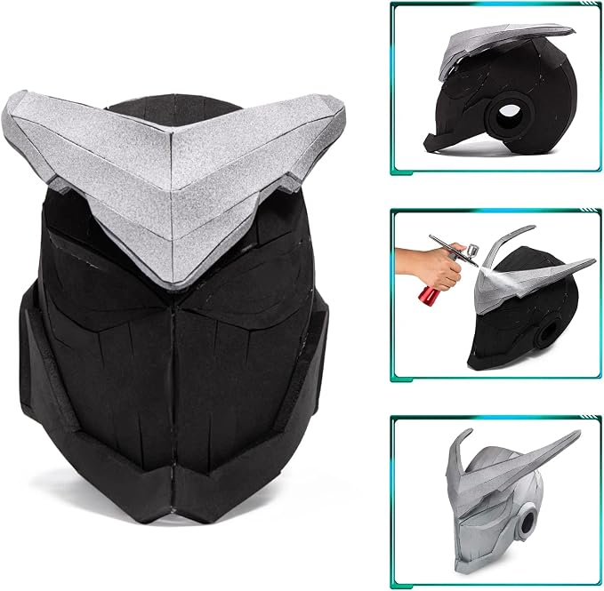 Black Foam Sheets Roll, Premium Cosplay EVA Foam Sheet，8mm Thick, High Density - Image 6