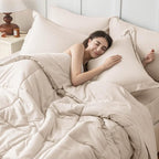 JOLLYVOGUE Oversized King Comforter Set, Ultra-Soft Bed in a Bag Oversized King - Image 7