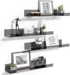 upsimples 4 Pcs 15" Acrylic Shelves by upsimples