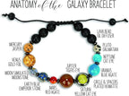 SPUNKYsoul New! His and Hers Couple Circle Distance Universe Bracelets - Image 4