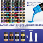 Nicpro Acrylic Paint Canvas Set - Image 3