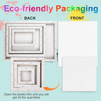 14 Packs Stretched Canvas for Painting, Primed Blank Canvas for Oil, Acrylic - Image 2