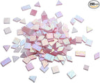 Lanyani Iridescent Stained Glass Mosaic Tiles by LanyaniArtGlassMosaics