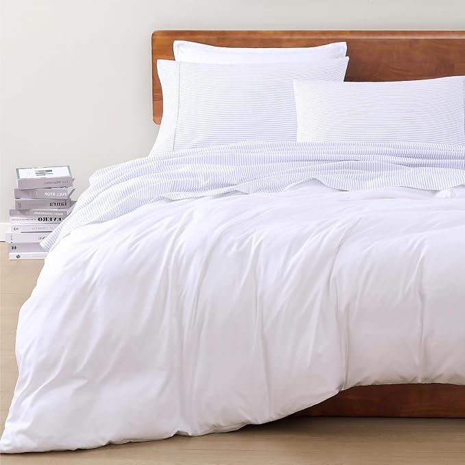LANE LINEN 100% Organic Cotton Printed California King Sheets Set, 4-Piece All - Image 8