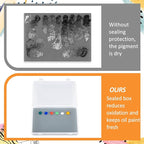 Nuanchu 1 Set Handy Glass Oil Paint Palette Included 10.2 x 6.8 x 1.2 Inches - Image 5