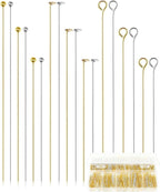 FIVEIZERO 900 PCS Eye Pins and Flat Head Pins by FIVEIZERO