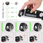 Laser Level Line Tool, Standard Cross Line Laser Leveler Beam Kit | - Image 4