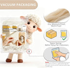 Felting Wool for DIY Craft, Needle Felting Wool Creamed Corn, 3.4oz Wool Roving - Image 5
