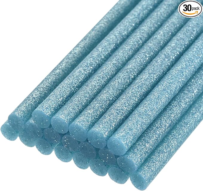 uxcell 30pcs Mini Hot Glue Gun Sticks 4-inch x 0.27-inch High Sticky Small Hot by uxcell