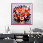 Joyhoor Cross Stitch Kits for Beginners Stamped Cross-Stitch Supplies - Image 2