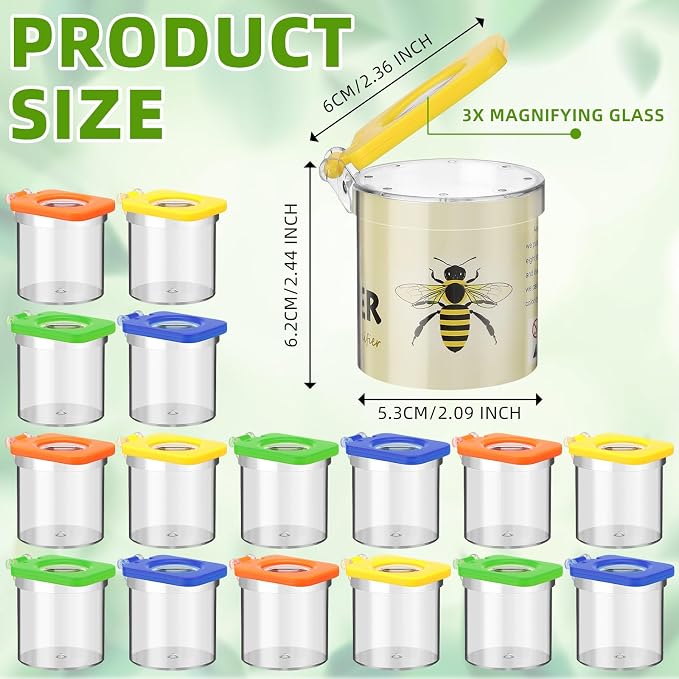 Halloscume 60 Pcs Insert Bug Viewer - Image 2