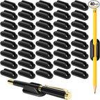 VZZNN 40 PCS Adhesive Pencil Holders, Silicone Marker Organizer by VZZNN