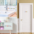 Outus 576 Pcs 8 Sheets Letters Stickers Vinyl Alphabet Number Decals Back to - Image 5