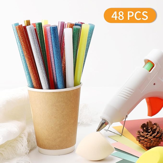 Manarty Colored Hot Glue Sticks, Glue Sticks - Image 5