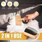 Lainballow 4 PCS Wool Carders, Wooden Hand Carders - Image 6