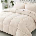 JOLLYVOGUE Oversized King Comforter Set, Ultra-Soft Bed in a Bag Oversized King by JOLLYVOGUE