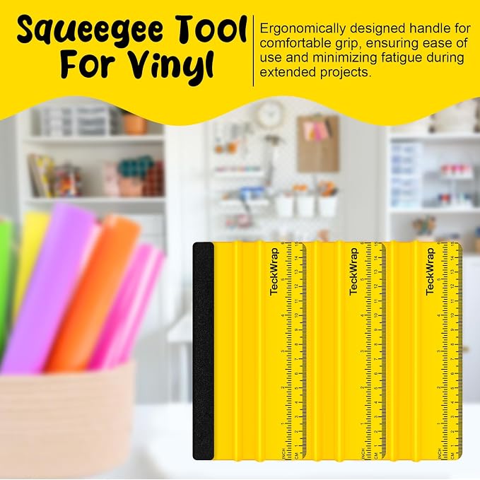 TECKWRAP Professional Felt Squeegee - Image 4