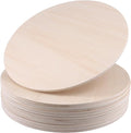 SHEUTSAN 12 PCS 11.8 Inch Wood Circles, 1/4 Inch Round Wood Sheets, Unfinished by SHEUTSAN