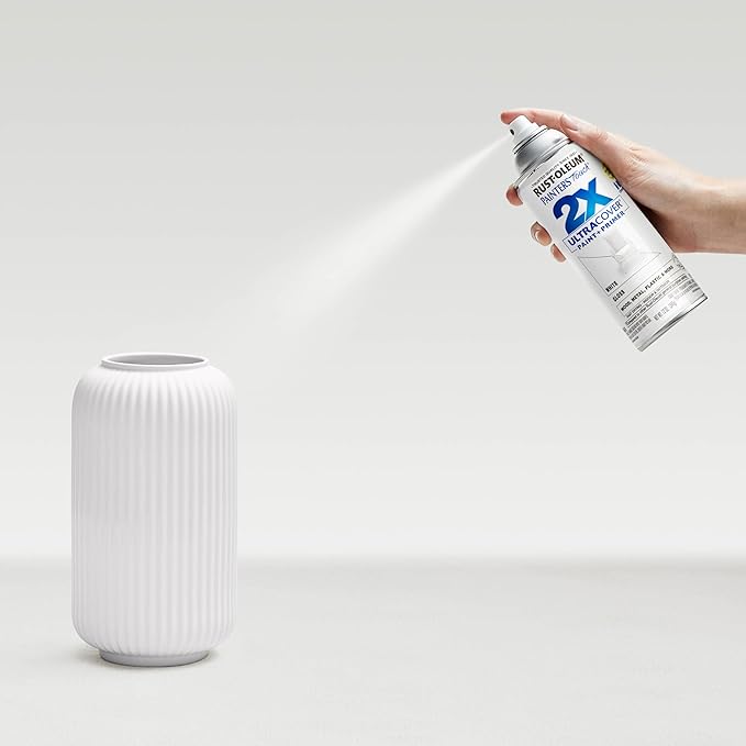Rust-Oleum Painter's Touch 2X Ultra Cover Spray Paint, Gloss White | Indoor and - Image 6